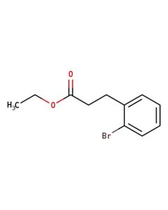 Astatech 3-(2-BROMO-PHENYL)-PROPIONIC ACID ETHYL ESTER; 100G; Purity 98%; MDL-MFCD07772962